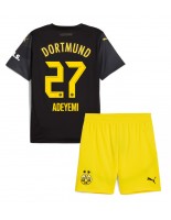 Borussia Dortmund Karim Adeyemi #27 Vieraspaita Lasten 2024-25 Lyhythihainen (+ shortsit)